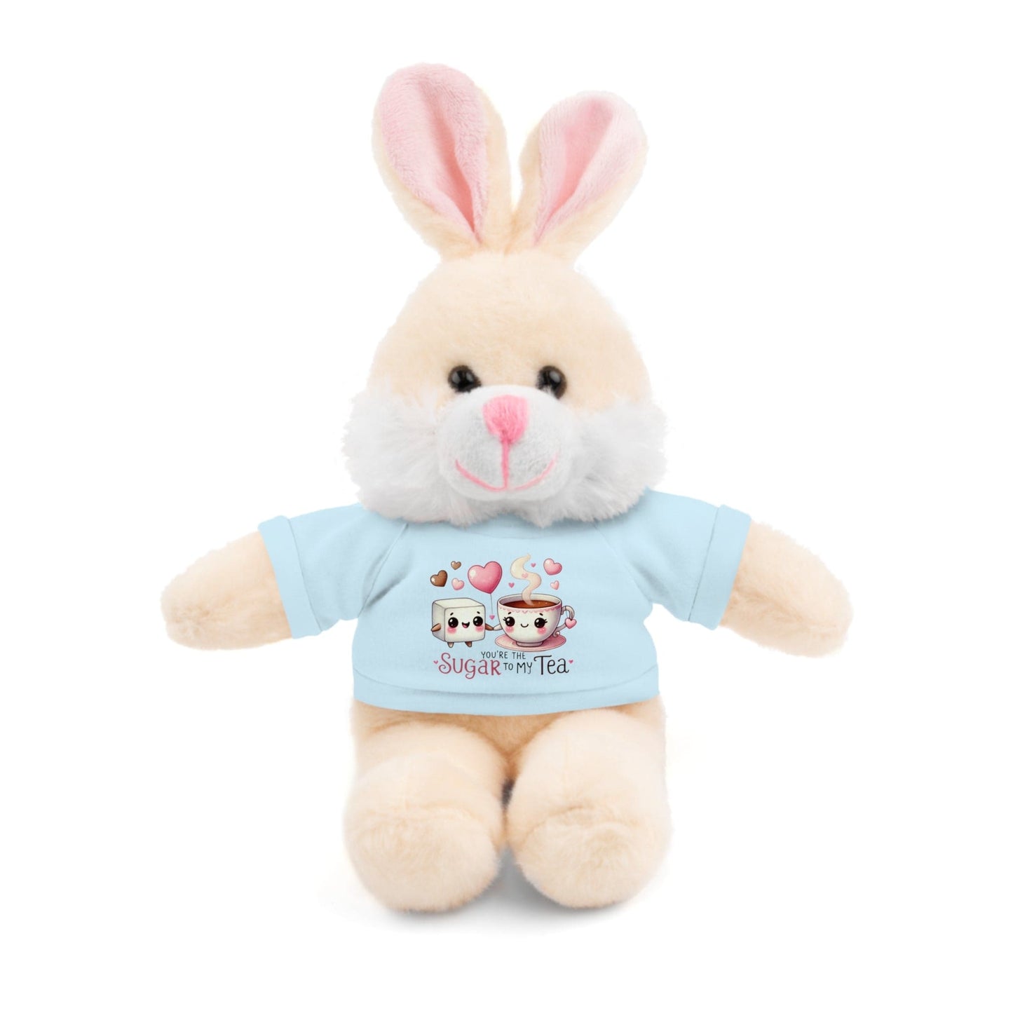 Stuffed Animals with Tee "Sugar To My Tea"