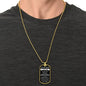 Son Gift "Never Forget" Dog Tag - Military Ball Chain From Mom