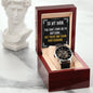 My Man "Good Husband" Openwork Watch Gift