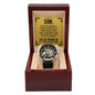 Son Gift "The Father You Have Become" Openwork Watch Gift