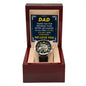 Dad "We Love You" Men's Openwork Watch Gift