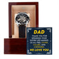 Dad "We Love You" Men's Openwork Watch Gift