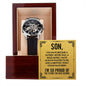 Son Gift "The Father You Have Become" Openwork Watch Gift