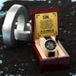 Son Gift "The Father You Have Become" Openwork Watch Gift