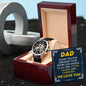 Dad "We Love You" Men's Openwork Watch Gift