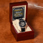 Soon To Be Father-in-law Openwork Watch Gift