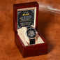 My Man "Cherished Memories" Openwork Watch Gift