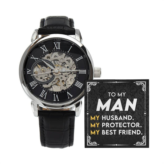 My Man - Men's Openwork Watch Gift