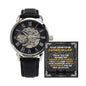 Soon To Be Father-in-law Openwork Watch Gift
