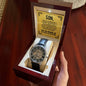 Son Gift "The Father You Have Become" Openwork Watch Gift