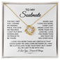 To My Soulmate - Love Knot Necklace