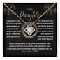 Daughter - Remember - Love Knot Necklace