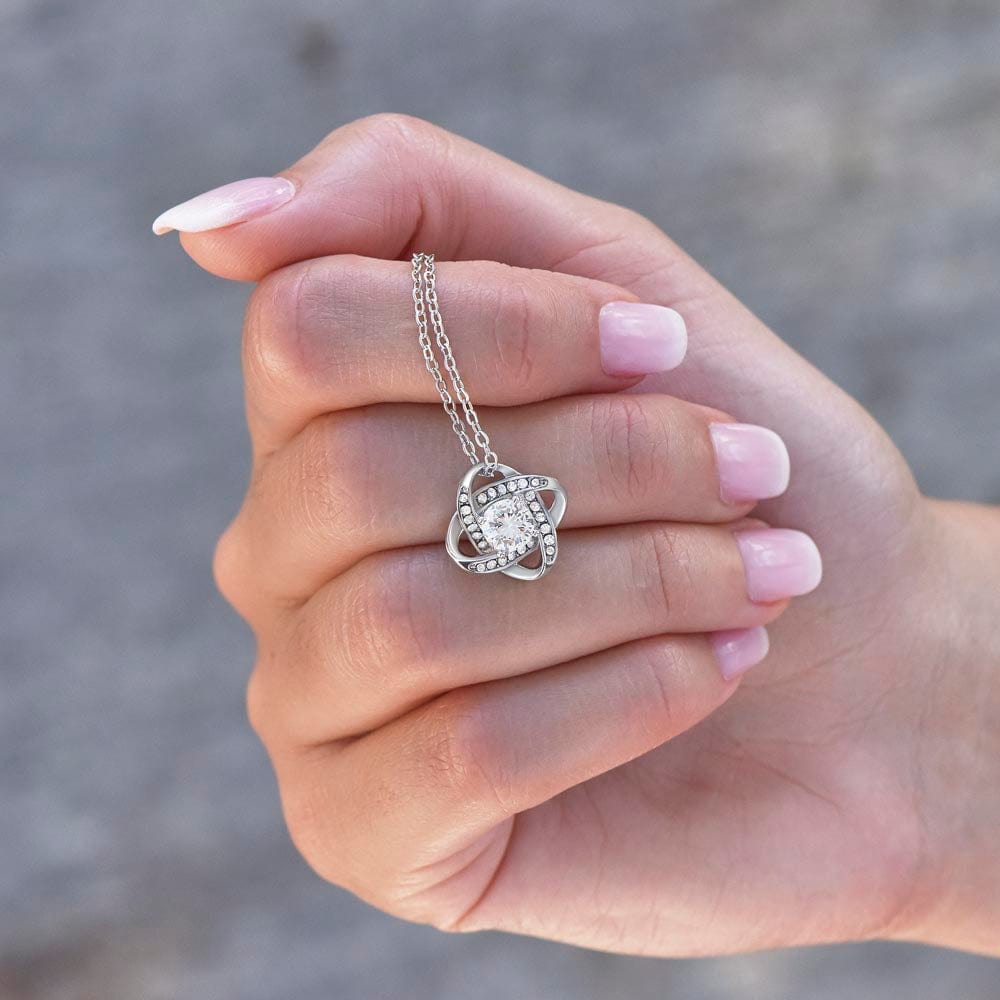 Future Wife Gift "Last Everything" Knot Necklace