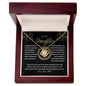 Daughter - Remember - Love Knot Necklace