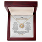 Daughter - Happily Ever After - Love Knot Necklace