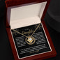 Daughter - Remember - Love Knot Necklace