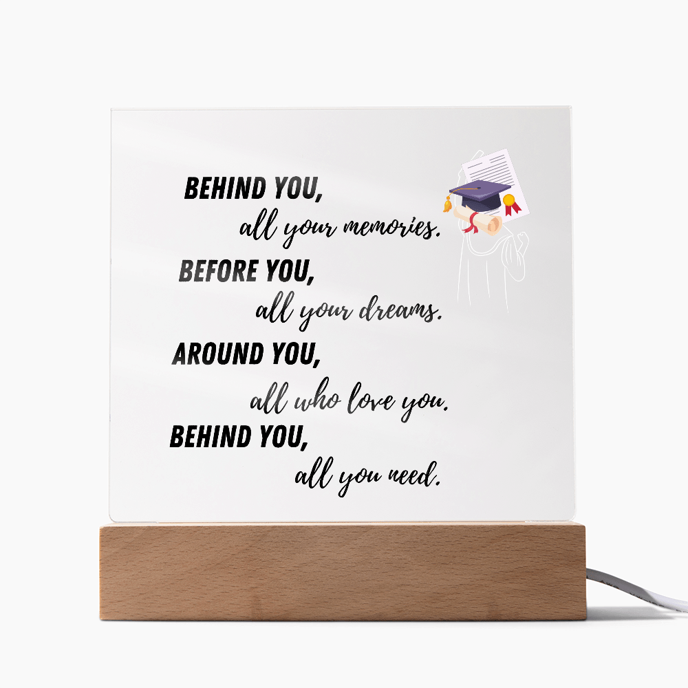Graduation Acrylic Square Plaque