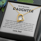 Daughter - Forever Love Necklace - From Dad
