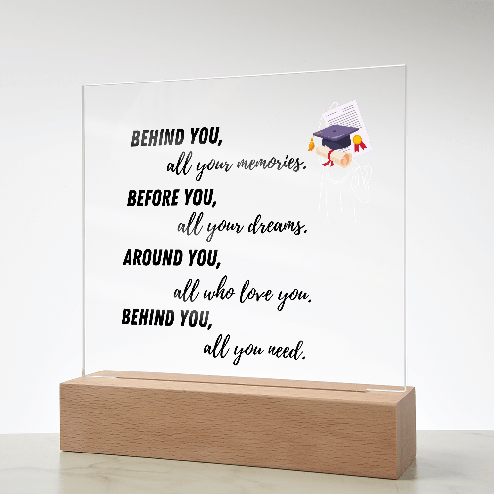 Graduation Acrylic Square Plaque
