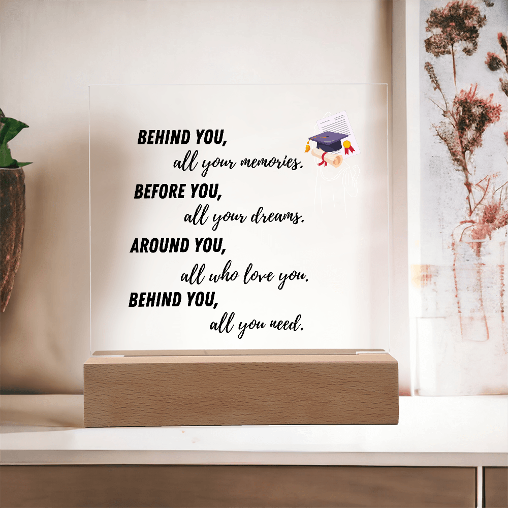 Graduation Acrylic Square Plaque
