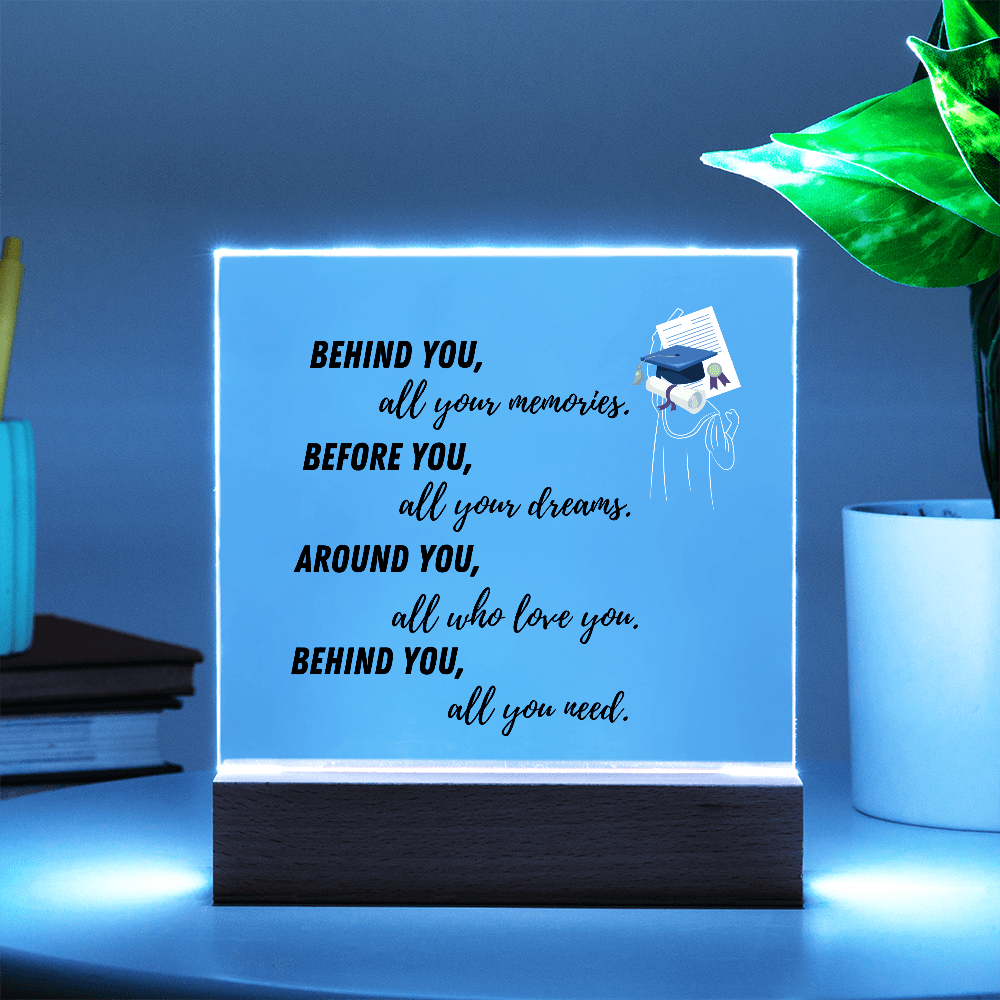 Graduation Acrylic Square Plaque