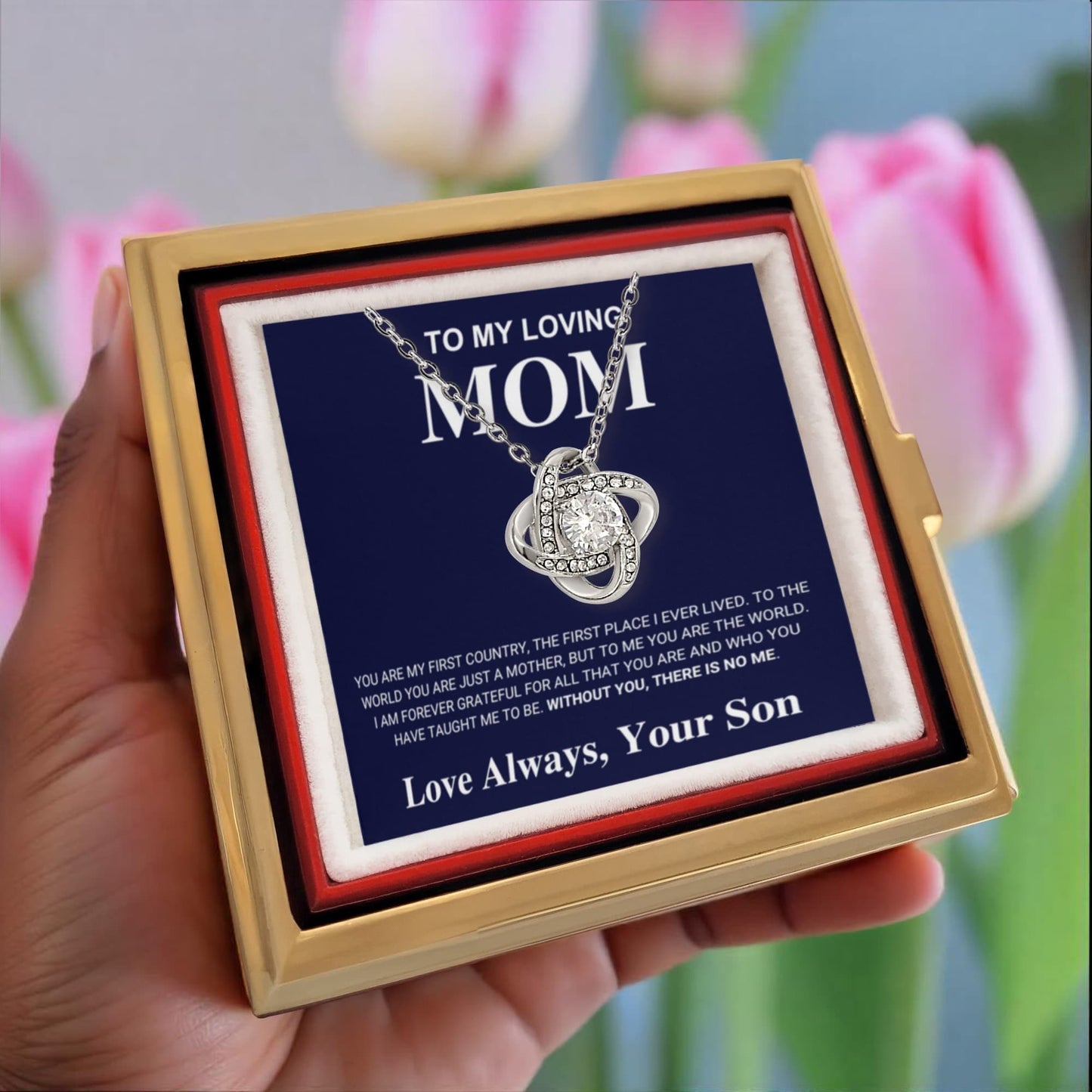 Mom "Forever Grateful" Rose Gift Box