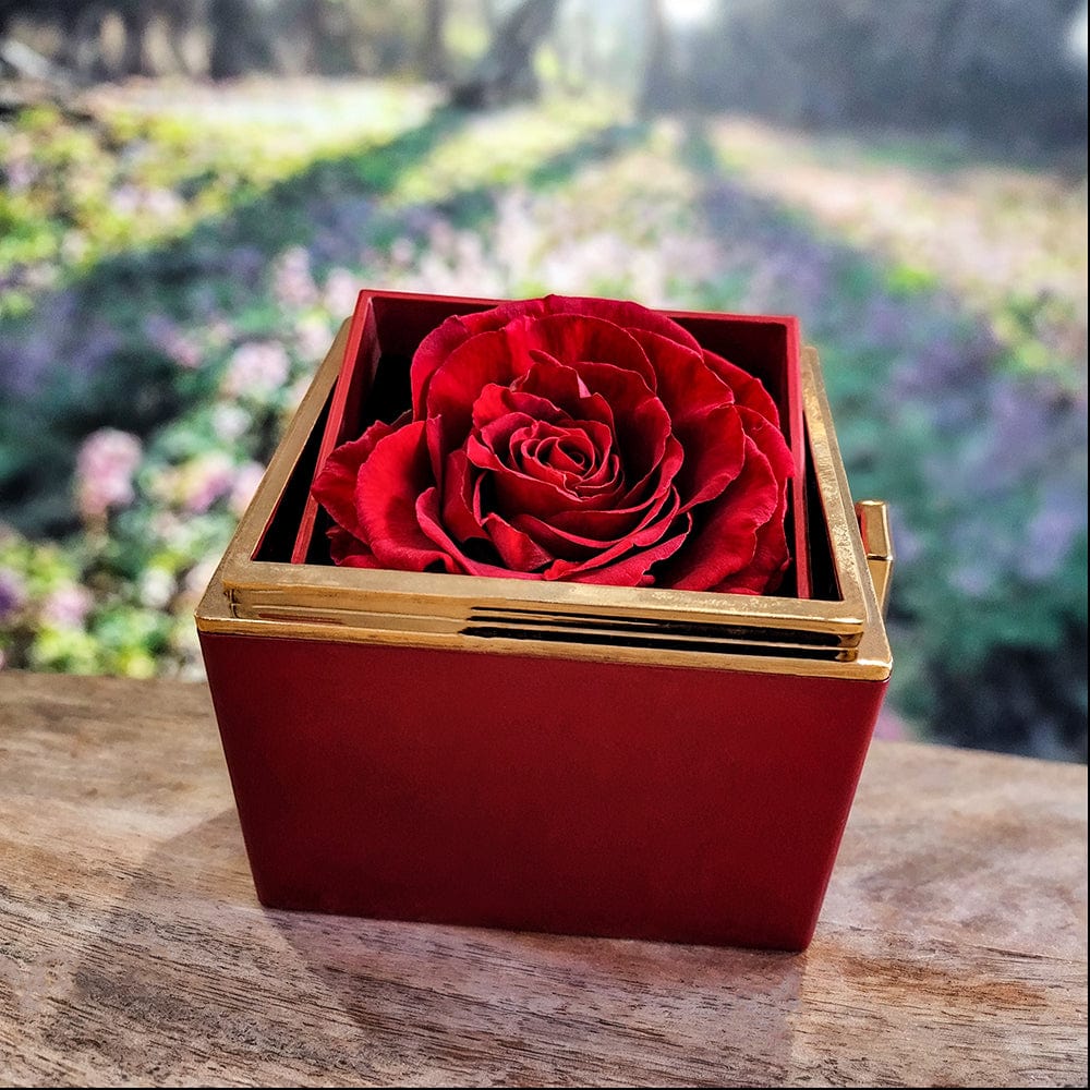Mother "Superwoman" Rotating Rose Gift