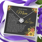 Mom - Love Knot Necklace Gift From Daughter