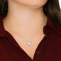 Mom - Love Knot Necklace Gift From Daughter