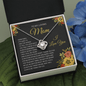 Mom - Love Knot Necklace Gift From Daughter