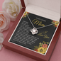 Mom - Love Knot Necklace Gift From Daughter