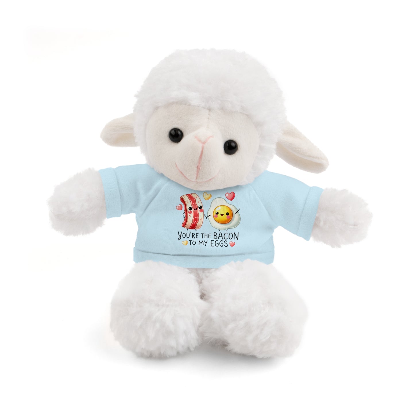 Huggable Valentine’s Day Plushies 'You're the Bacon to My Eggs'