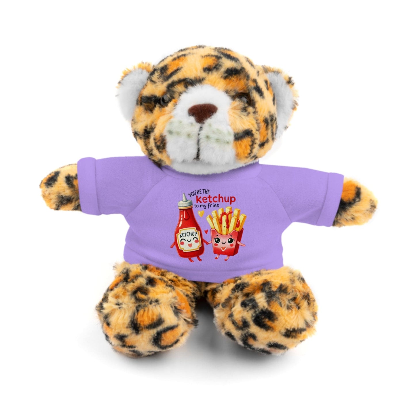 Huggable Valentine’s Day Plushies "Ketchup To My Fries"