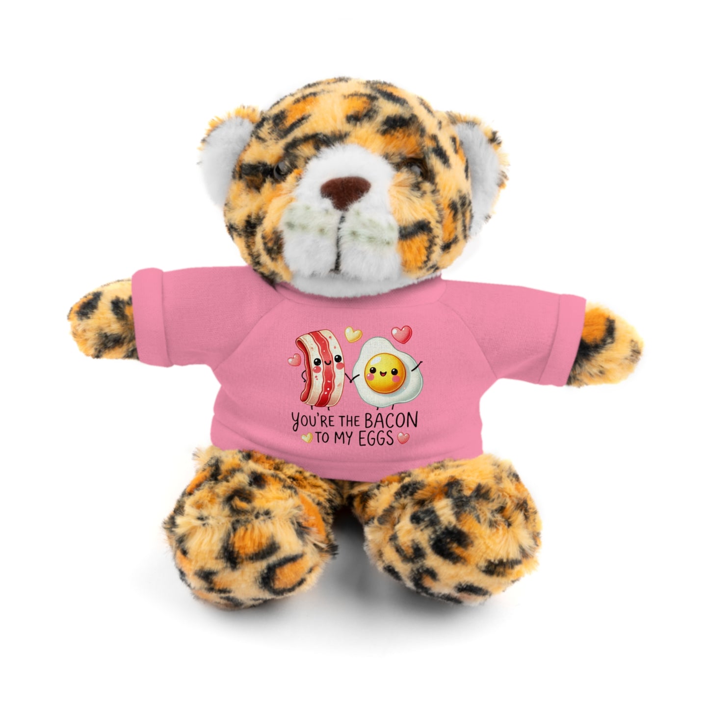 Huggable Valentine’s Day Plushies 'You're the Bacon to My Eggs'