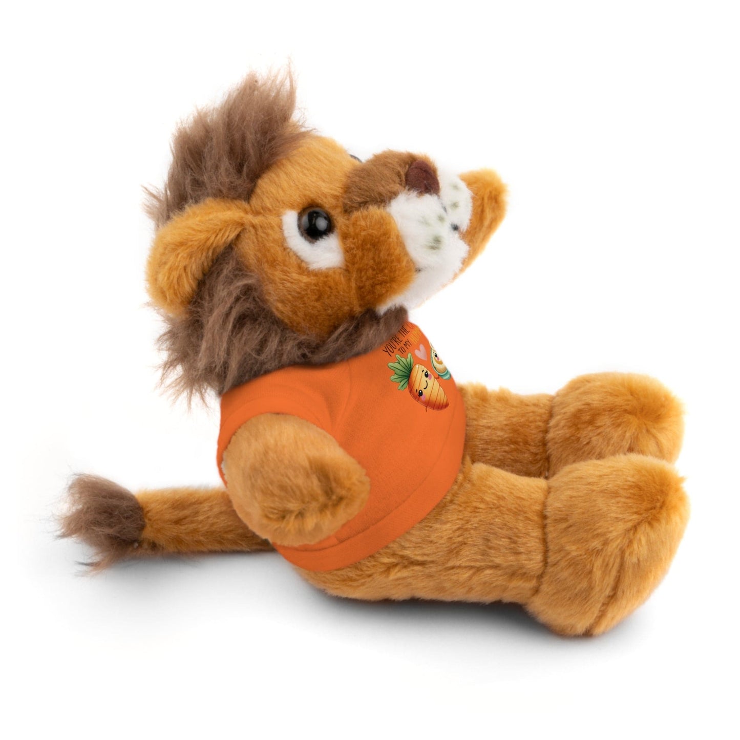 Huggable Valentine’s Day Plushies "Carrot To My Hummus"