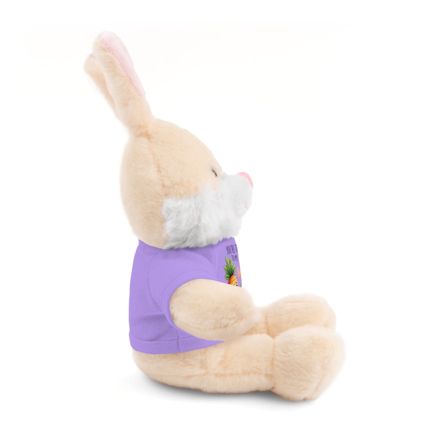 Huggable Valentine’s Day Plushies "Carrot To My Hummus"