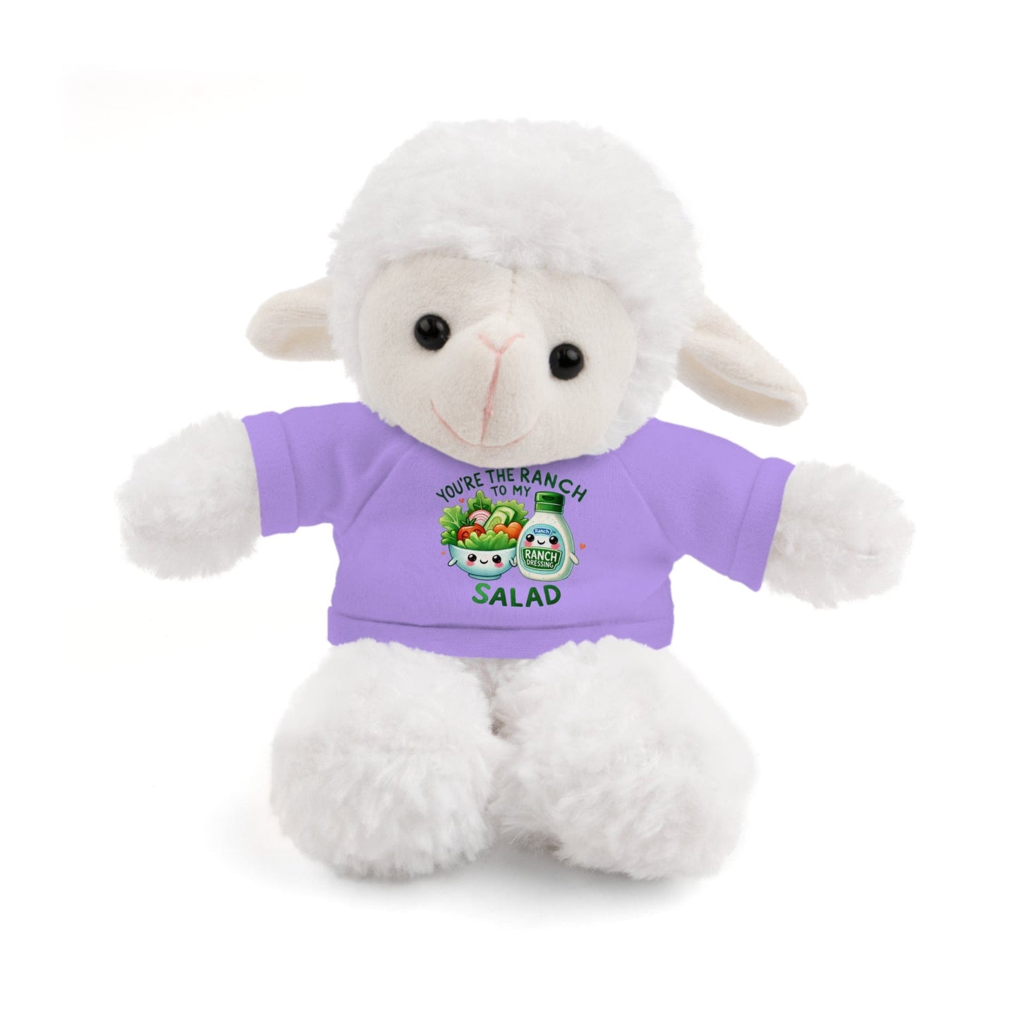 Huggable Valentine’s Day Plushies "Ranch To My Salad"