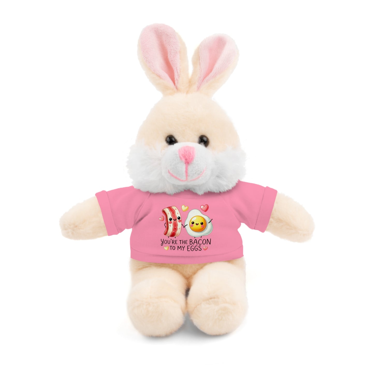 Huggable Valentine’s Day Plushies 'You're the Bacon to My Eggs'