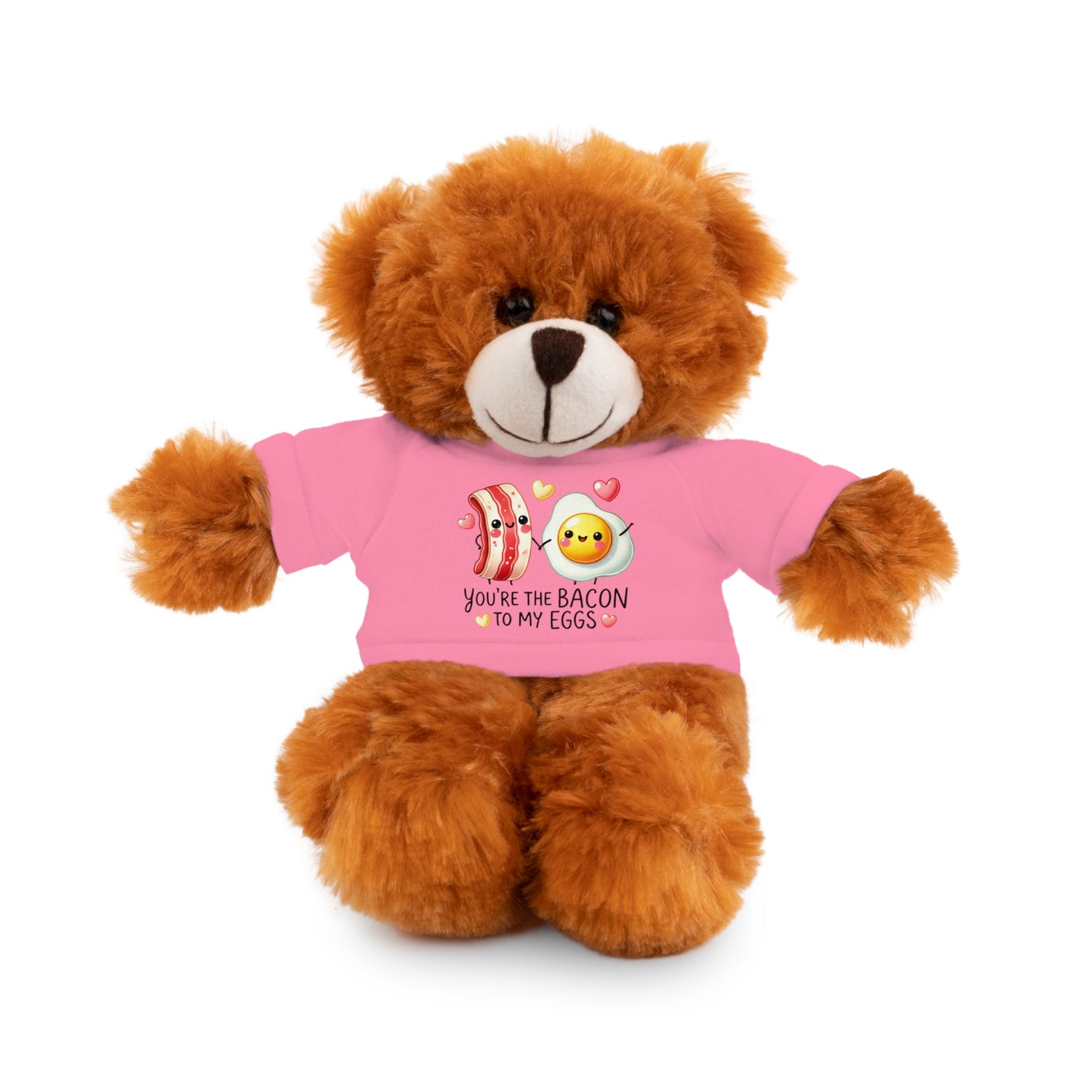 Huggable Valentine’s Day Plushies 'You're the Bacon to My Eggs'