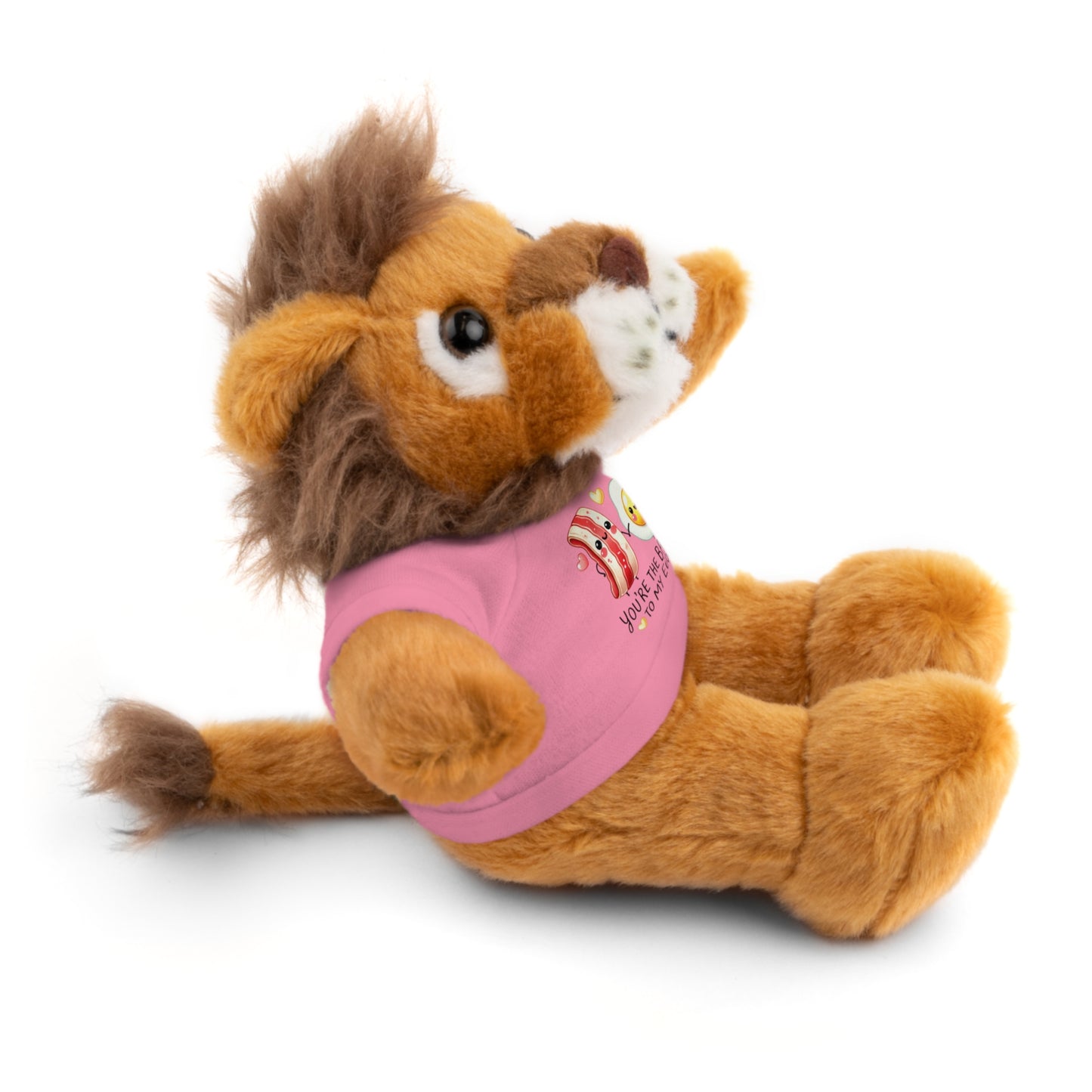 Huggable Valentine’s Day Plushies 'You're the Bacon to My Eggs'