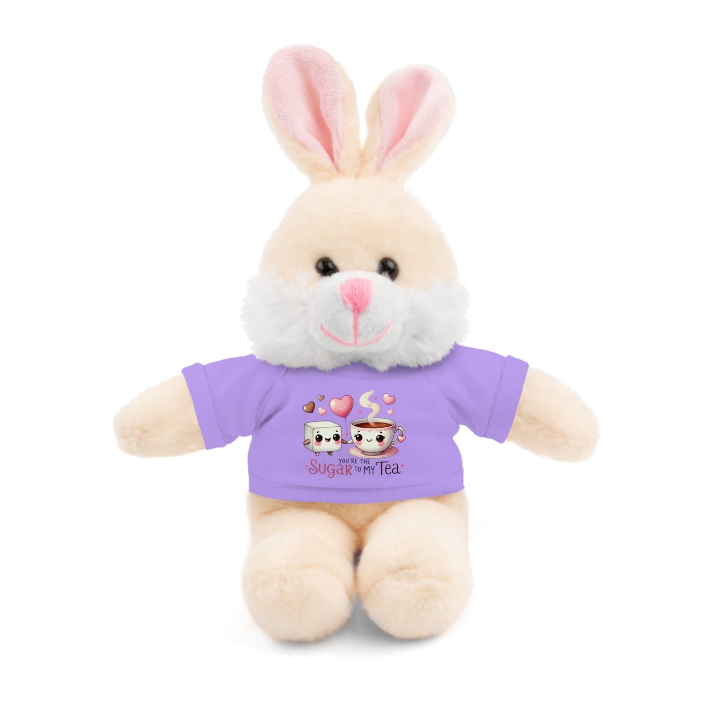 Stuffed Animals with Tee "Sugar To My Tea"