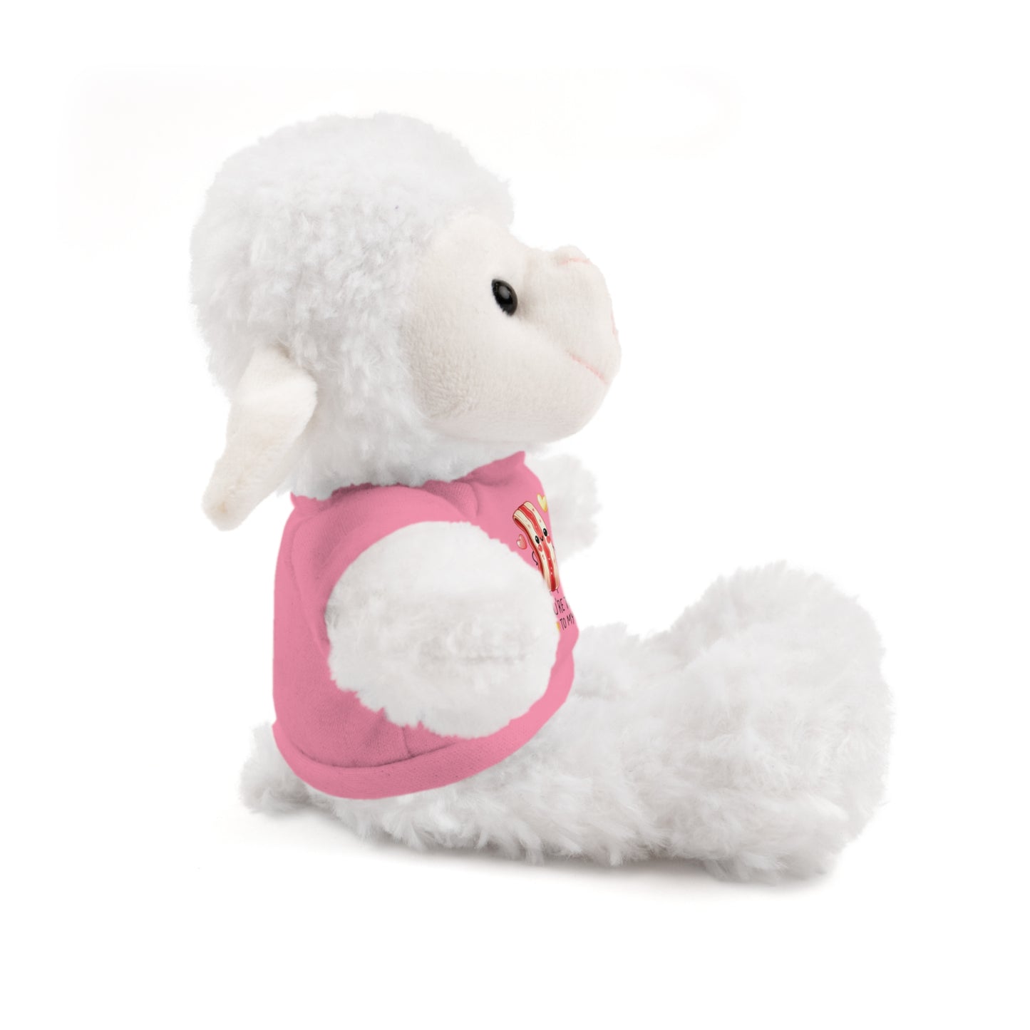 Huggable Valentine’s Day Plushies 'You're the Bacon to My Eggs'