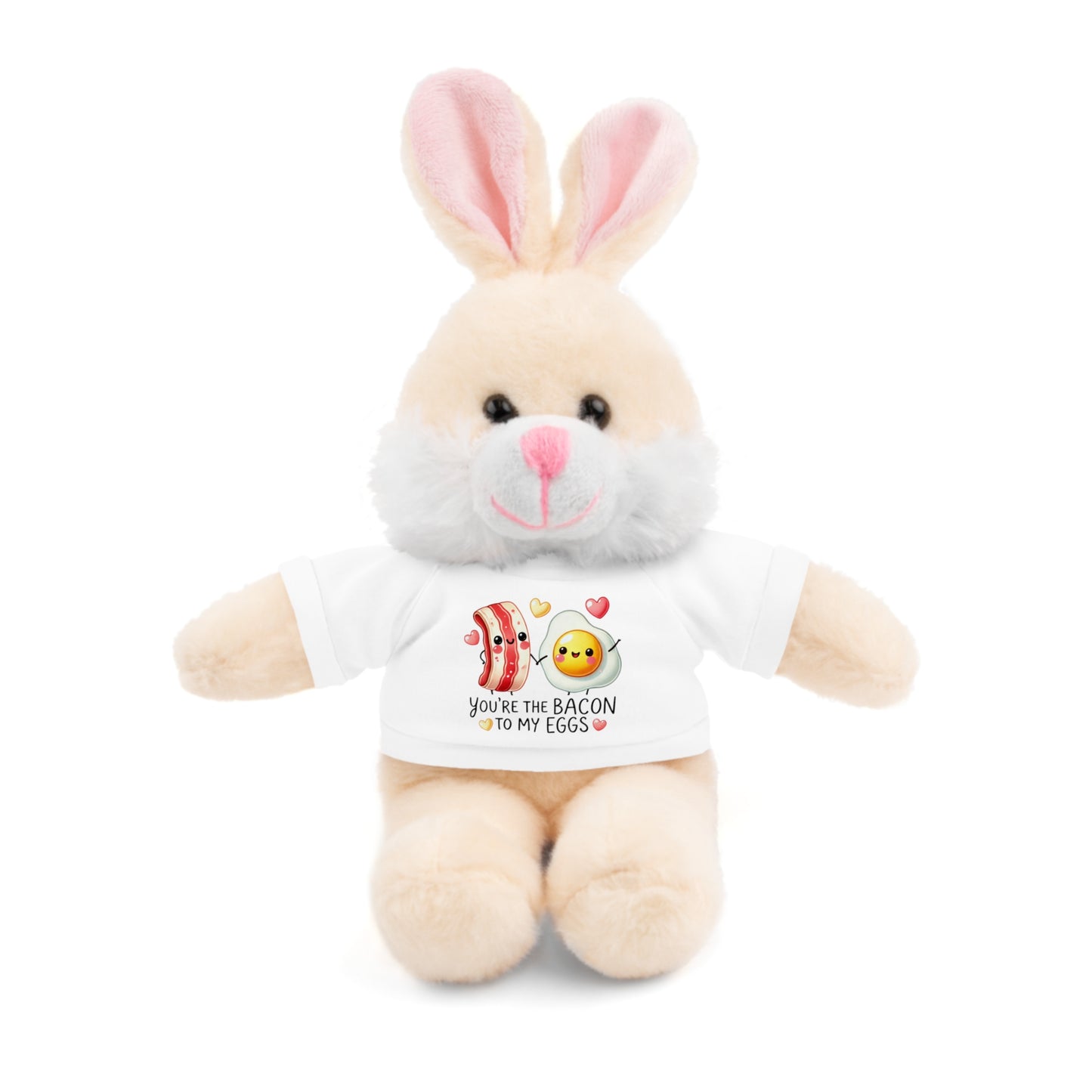 Huggable Valentine’s Day Plushies 'You're the Bacon to My Eggs'