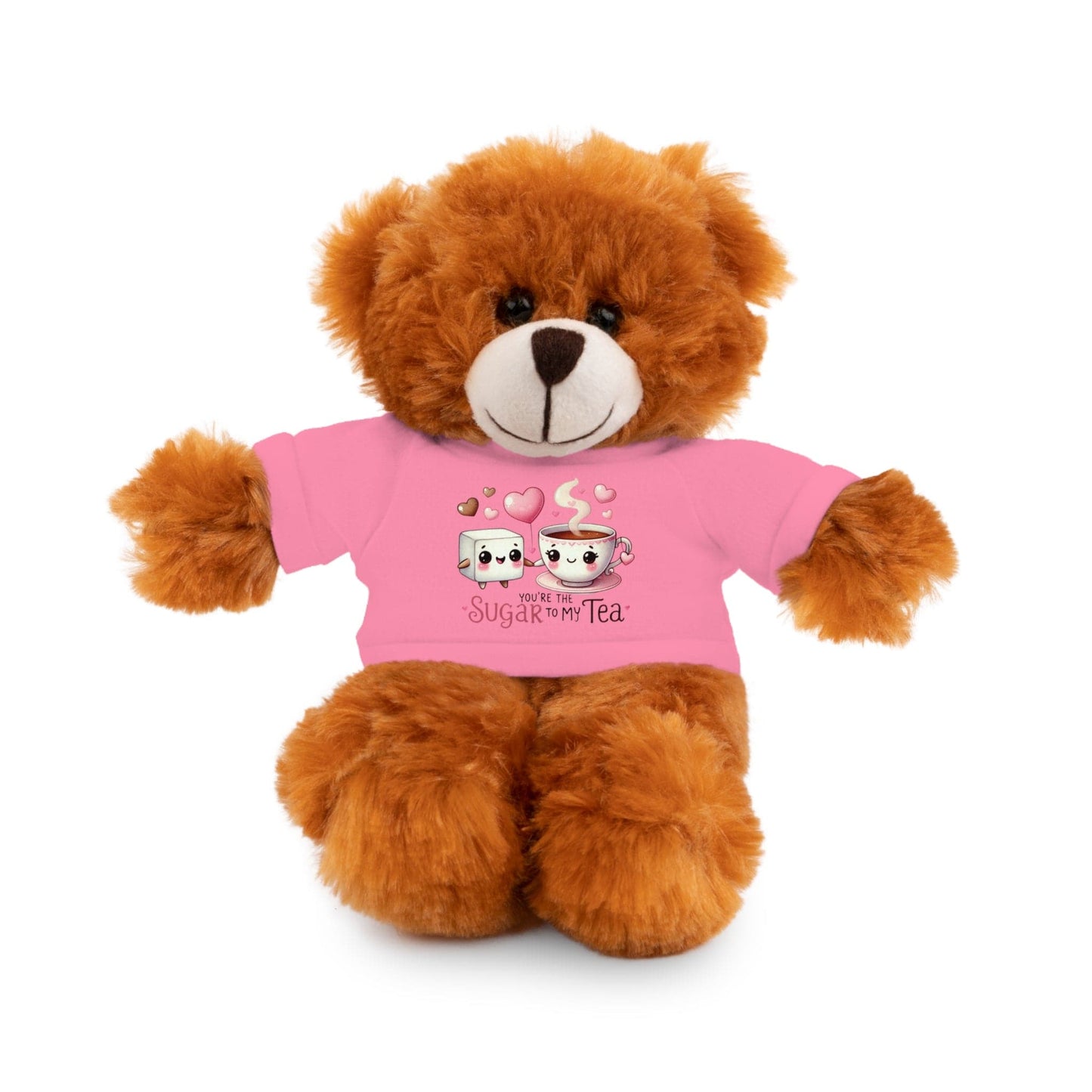 Stuffed Animals with Tee "Sugar To My Tea"