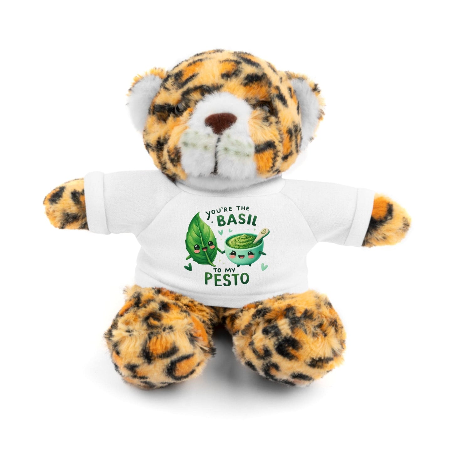 Huggable Valentine’s Day Plushies "Basil To My Pesto"