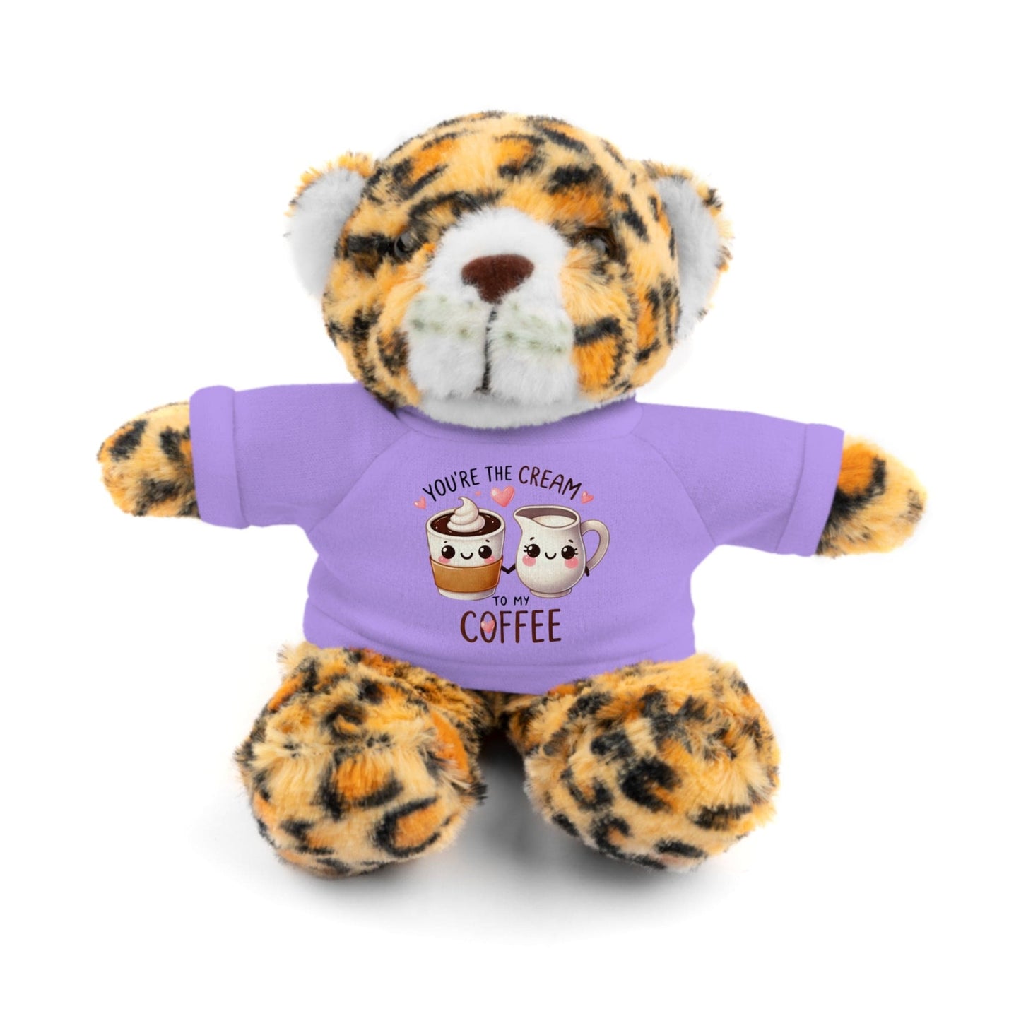 Huggable Valentine’s Day Plushies "Cream To My Coffee"