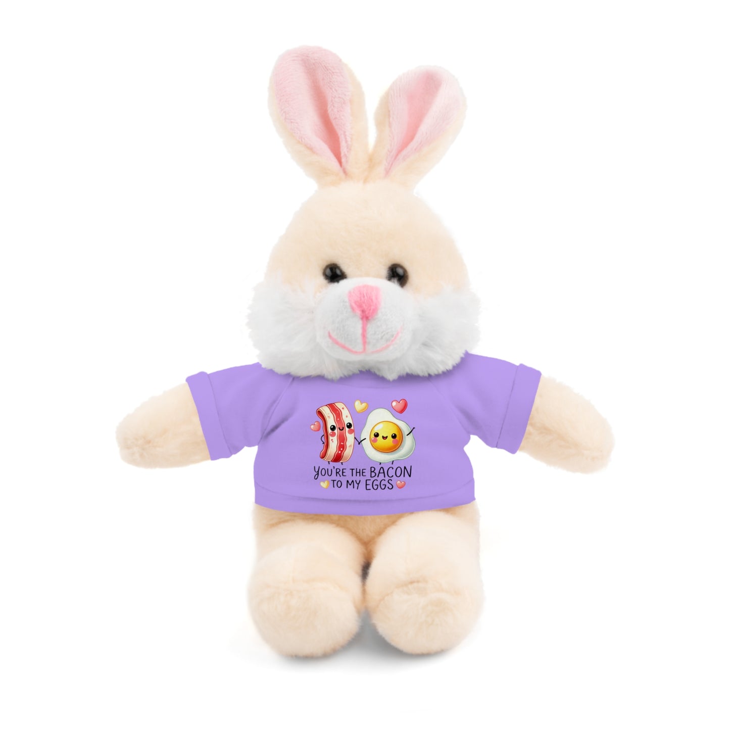Huggable Valentine’s Day Plushies 'You're the Bacon to My Eggs'