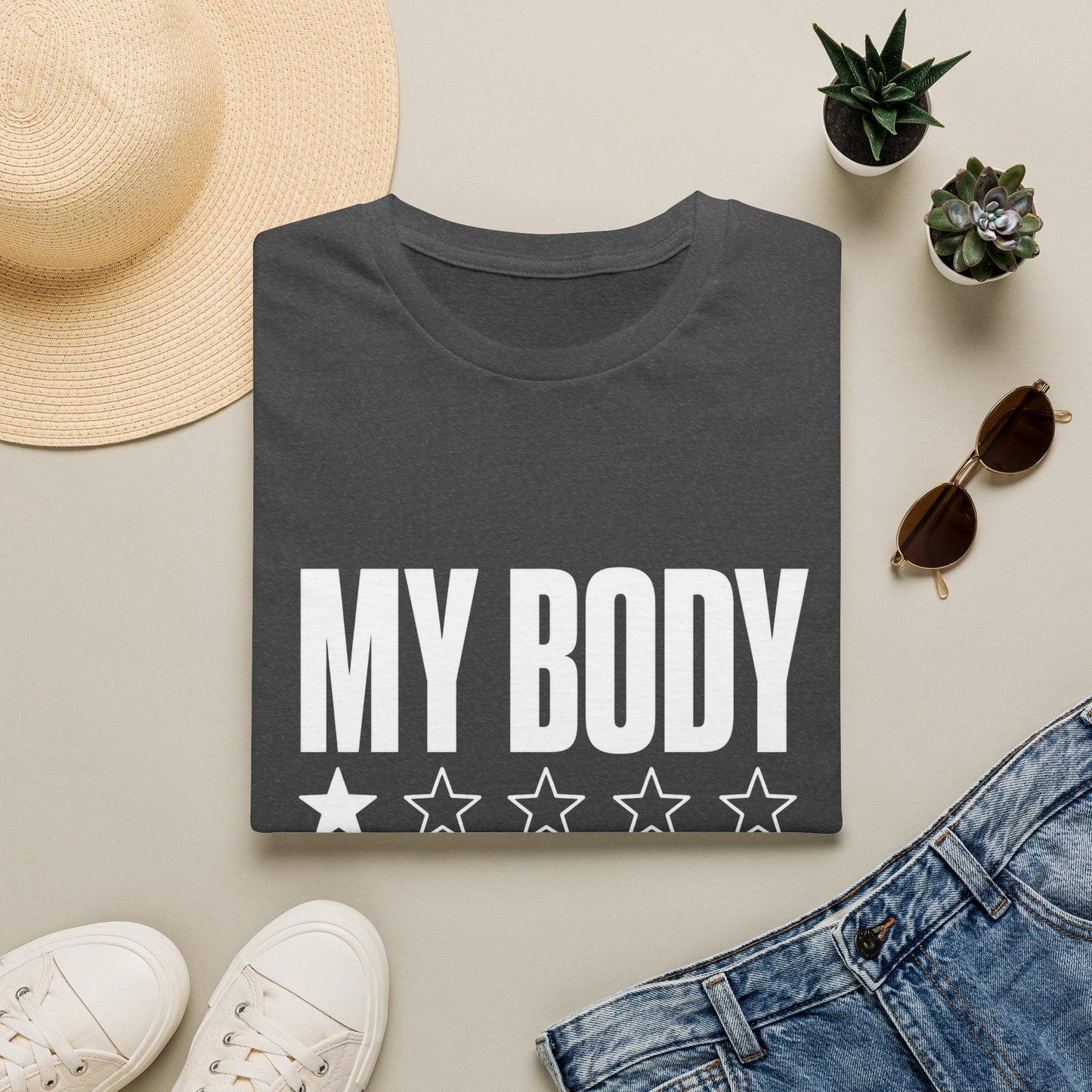 My Body Would Not Recommend Shirt, Funny 1 Star Review Graphic Tee, Sarcastic Everything Hurts Sore Body Gift For Mom Women Men