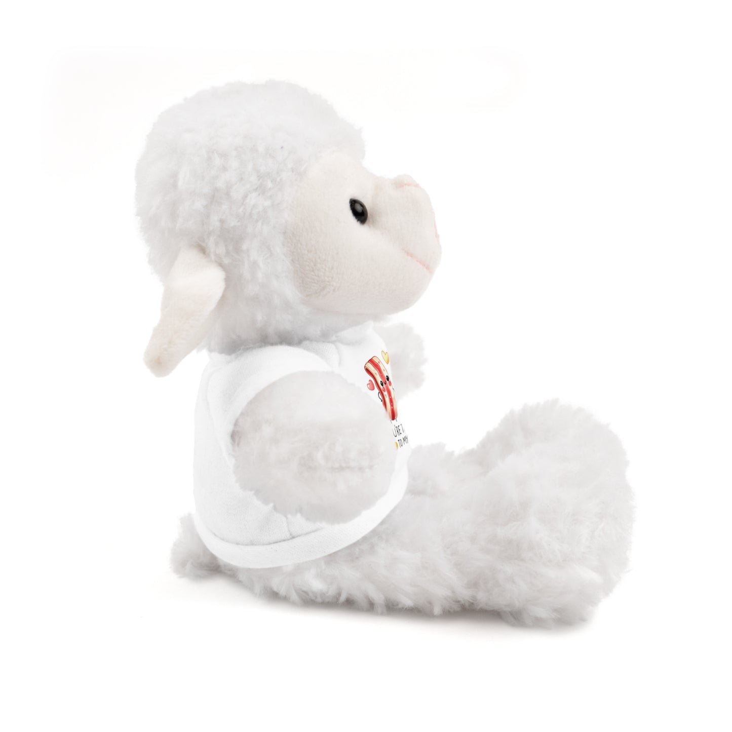 Huggable Valentine’s Day Plushies 'You're the Bacon to My Eggs'