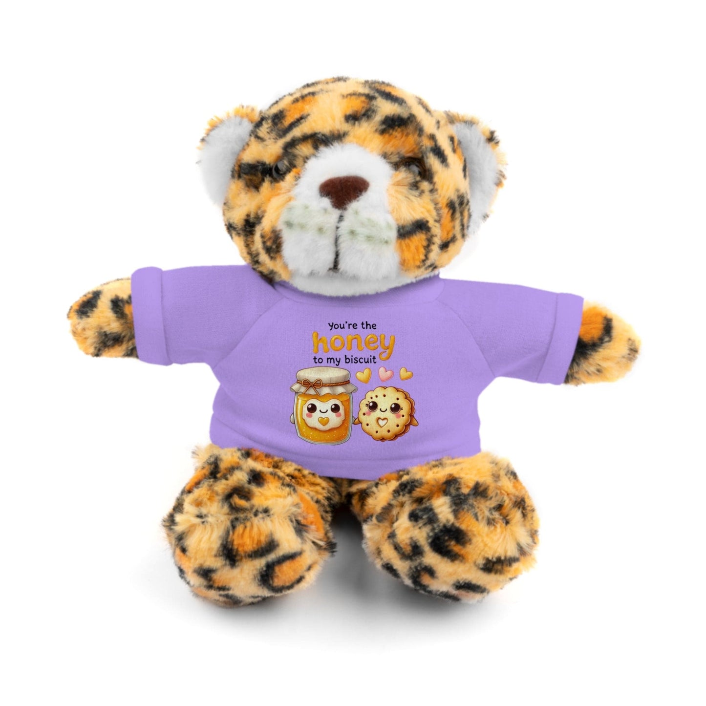 Huggable Valentine’s Day Plushies "Honey To My Biscuit"